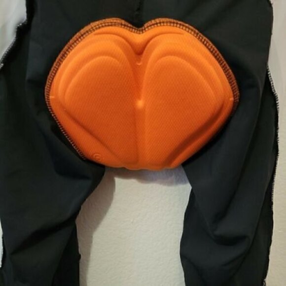 SCOTT Cycling Womens Padded Tights Zipper Ankle Made In Italy Size Large‍‍‍﻿﻿﻿﻿﻿ - Picture 12 of 12